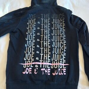 Limited edition, Joe and the juice size small unisex hoodie . Black